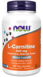 NOW FOODS L-karnitiin 500 mg (180 kapslit)