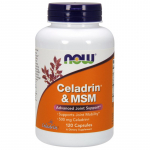 NOW FOODS Celadrin 500 mg ja MSM 100 mg (120 kapslit)