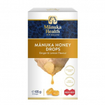 MANUKA HEALTH maiustused Manuka mee MGO&trade; 400+ ja C-vitamiiniga - ingveri ja sidruni maitsega (65 g)