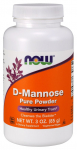 NOW Foods D-mannoos, puhas pulber - 85 grammi