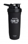 SmartShake Reinforce roostevabast terasest joogipudel - Rock Band Collection, Metallica Fade to Black - 900 ml.