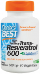 Doctor's Best Trans-Resveratrol 600, 600mg - 60 kapslit