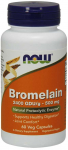 NOW FOODS Bromelain 2400 GDU 500 mg (60 kapslit)