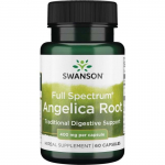 SWANSON t&auml;isspektriga Angelica 400 mg (60 kapslit).