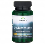 SWANSON L-glutatioon - L-glutatiooni sisaldus v&auml;hendatud 100 mg (100 kapslit).