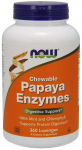 NOW FOODS Papaiin Enzyme 2000 USP - Papaia ens&uuml;&uuml;mid (360 tabletti).