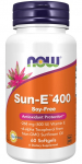 NOW FOODS E-vitamiin Sun-E 400 R&Uuml; (60 kapslit)