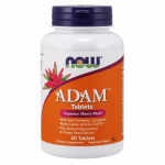 NOW FOODS meestele m&otilde;eldud multivitamiini- ja mineraalained ADAM (60 tabletti).