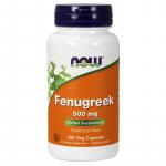 NOW FOODS Fenugreek - Fenugreek 500 mg (100 kapslit).