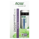 NOW Foods eeterliku &otilde;li rulldeodorant, piparm&uuml;nt - 10 ml.