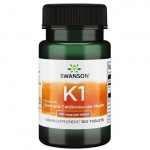 SWANSON K1-vitamiin 100 mcg (100 tabletti).
