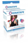 AURA HERBALS Kinatape kinesioteibi plaaster - must (5 m x 5 cm)