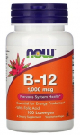 NOW Foods Vitamiin B-12, 1000mcg - 100 pastilli