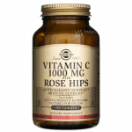 Solgar C-vitamiin 1000 mg kibuvitsamarjadega - 100 tabletti