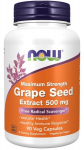NOW Foods viinamarjaseemneekstrakt, maksimaalse tugevusega 500 mg - 90 kapslit