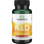 SWANSON A- ja D-vitamiin 5000/400 (250 kapslit)