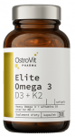 OSTROVIT Pharma Elite Omega 3 D3 + K2 (30 kapslit)