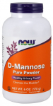 NOW Foods D-mannoos, puhas pulber - 170 grammi