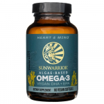 Sunwarrior Omega-3 vetikatel p&otilde;hinev vegan DHA + EPA - 60 pehmet geeli