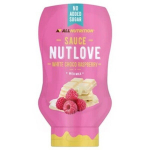Allnutrition Nutlove kaste, valge &scaron;okolaad ja vaarikas - 280 ml.