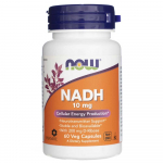 Now Foods NADH 10 mg - 60 k&ouml;&ouml;giviljakapslit