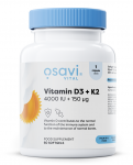 Osavi D3-vitamiin + K2, 4000 R&Uuml; + 150 mcg - 60 kapslit