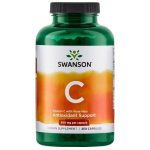 SWANSON C-vitamiin 500 + kibuvits (250 kapslit).