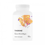 THORNE RESEARCH Betaiinvesinikkloriid ja pepsiin - betaiinvesinikkloriid ja pepsiin (225 kapslit).