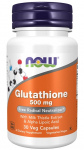 NOW Foods Glutatioon piimaohaka ekstrakti ja alfa-lipoehappega, 500 mg - 30 kapslit