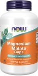 NOW FOODS magneesiummalaat (180 kapslit)