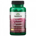 SWANSON Roheliste Huultega Rannakarv - Roheliste Huultega Rannakarv 500 mg (60 kapslit).