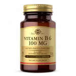 SOLGAR vitamiin B6 - vitamiin B6 100 mg (100 kapslit)
