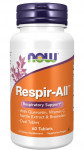 NOW FOODS Respir-All (60 tabletti)