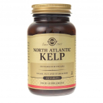 SOLGAR North Atlantic Kelp - P&otilde;hja-Atlandi pruunvetika jood 200 mcg (250 tabletti).
