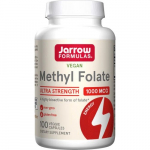 Jarrow Formulas met&uuml;&uuml;lfolaat, 1000mcg - 100 kapslit