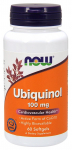 NOW Foods Ubikinool, 100 mg - 60 kapslit