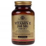 SOLGAR E-vitamiin &ndash; E-vitamiin 268 mg 400 R&Uuml; (100 kapslit)