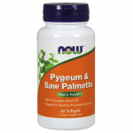 NOW FOODS Pygeum (Aafrika ploom) ja Saw Palmetto (Sabal Palm) (60 kapslit).
