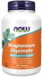 NOW Foods magneesiumgl&uuml;tsinaat - 180 tabletti