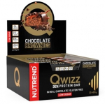 Nutrend Qwizz 35% proteiinibatoon, &scaron;okolaadibrownie'd - 12 x 60g
