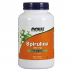 NOW FOODS EKO Spirulina 500 mg (500 tabletti)