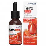 "Activlab Pharma FerroBoost", rauatilgad, musts&otilde;star - 30 ml