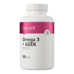 OSTROVIT Omega 3 + ADEK (90 kapslit)
