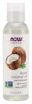 NOW Foods kookos&otilde;li, vedel puhas fraktsioneeritud - 118 ml.