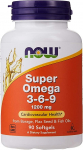 NOW FOODS Super Omega 3-6-9 (90 kapslit)