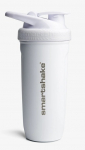 SmartShake tugevdatud roostevabast terasest pudel, valge - 900 ml.