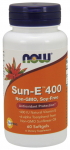 NOW Foods Sun-E, 400 R&Uuml; - 60 kapslit
