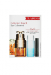 Komplekt Clarins Collection Regard Double Serum Eye 20ml + Instant Eye Make Up Remover 30ml + Mascara Supra Lift & Curl 3ml