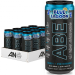 Applied Nutrition ABE energia- ja j&otilde;udlusjoogid purgis, Blue Lagoon - 12 x 330 ml.