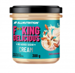 Allnutrition Fitking maitsev kreem, kookoskr&otilde;psud - 300 grammi
